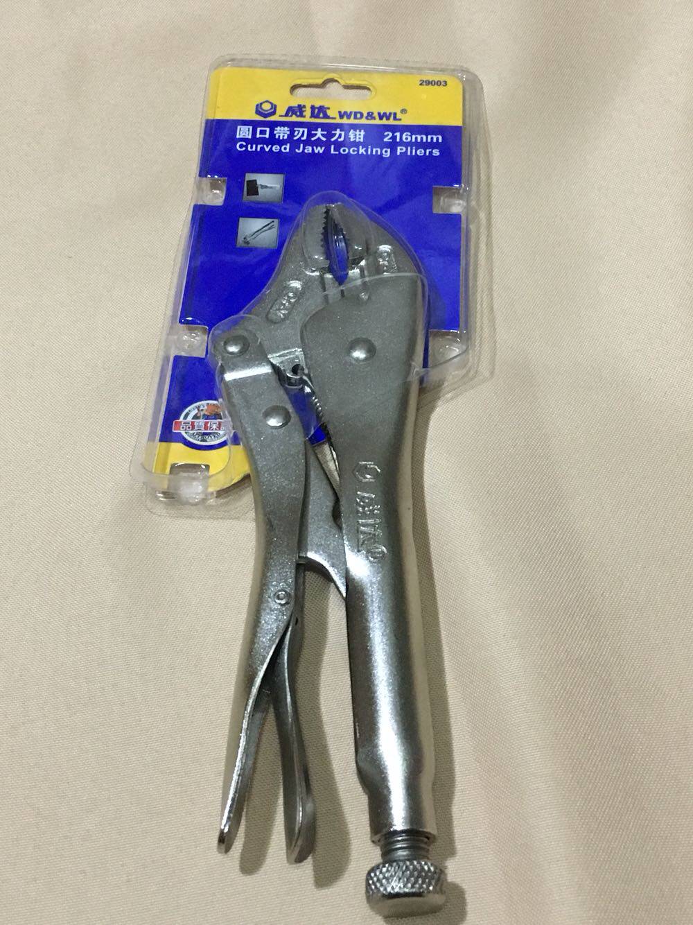 Power Tool Wida Round Mouth With Blade Vigorously Pliers 216 Power Mighty Pliers 10 Inch Grip Pliers Grip Pliers
