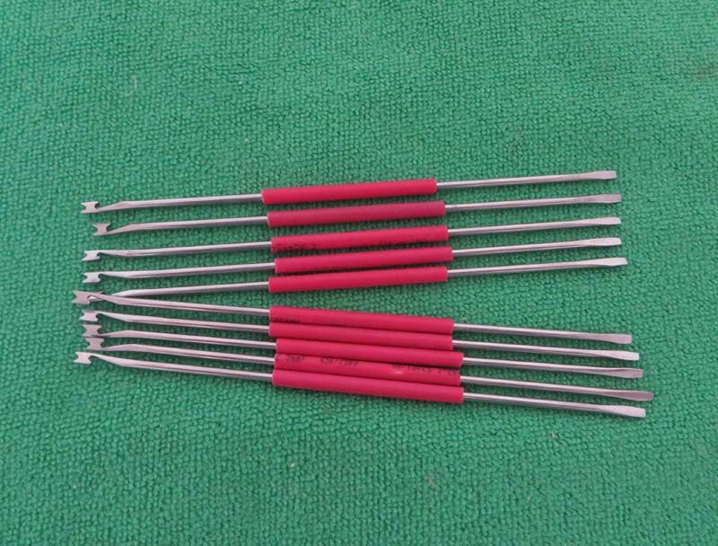 Sax Crochet Needle Spring Hook Screwdriver 304 Stainless Steel Material Pipe Music Repair Tool (10 only