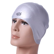 Mũ bơi Amaranth Mũ bơi thời trang không thấm nước dành cho người lớn unisex bịt tai lớn Mũ bơi silicone