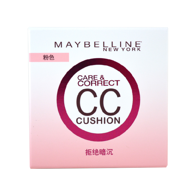 包邮 美宝莲好气色空气轻垫美肌霜 气垫CC霜 遮瑕提亮滋润 气垫BB