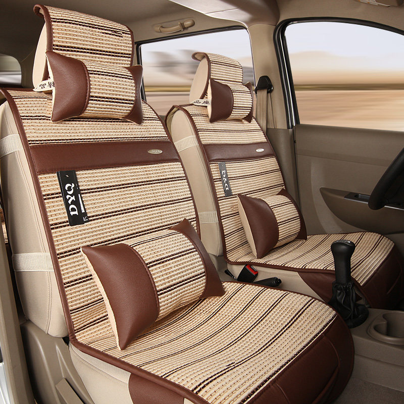 夏季五菱宏光S荣光宝骏730汽车座套冰丝单座四季通用坐套七座车垫