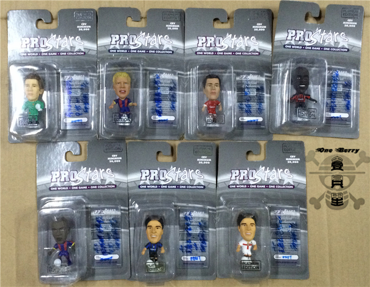 Prostars club silver limited edition Barcelona International Milan Manchester United star boy
