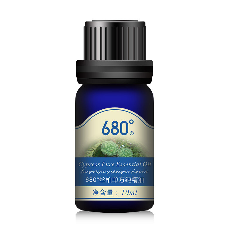 680°丝柏单方纯精油10ml 清洁控油 紧致 芳香 按摩 香薰精油包邮