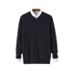 Cổ chữ V nam mới Màu rắn Kiểu cơ bản Áo len cashmere Áo len cơ bản Áo thun quần áo thể thao Áo len Cashmere