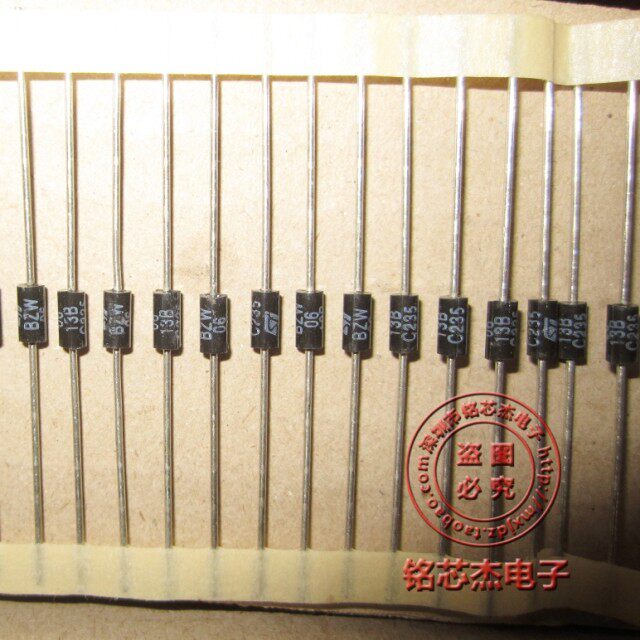 Supply original imported ST voltage regulator diode BZW06-13B
