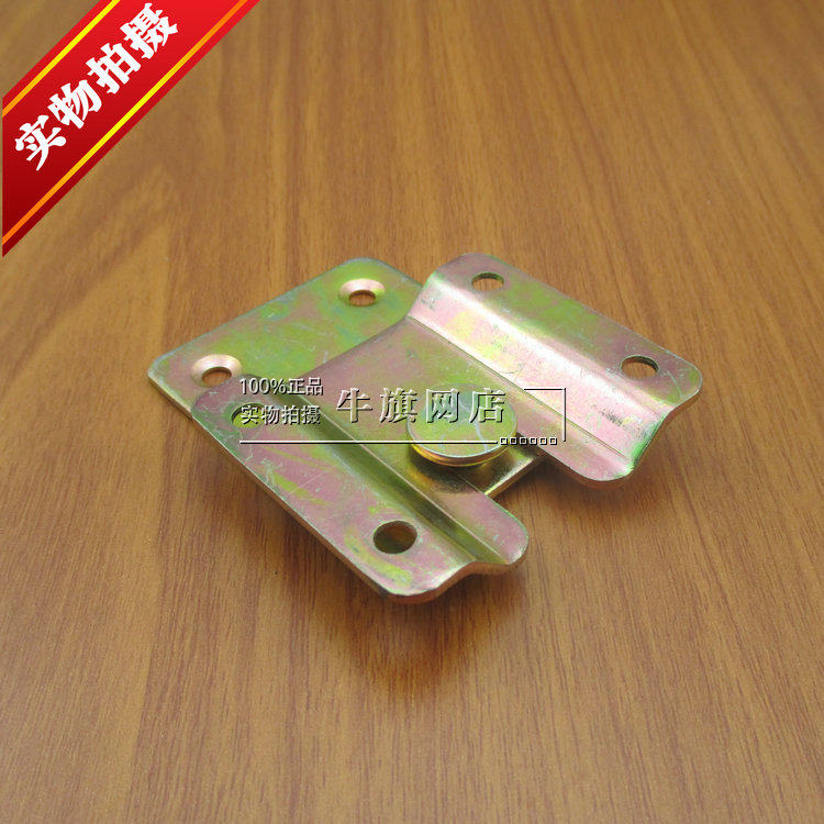 Thickened furniture connecting piece bed with hanging buckle sofa hanging sheet iron mirror hook fastening insert sheet frame accessories