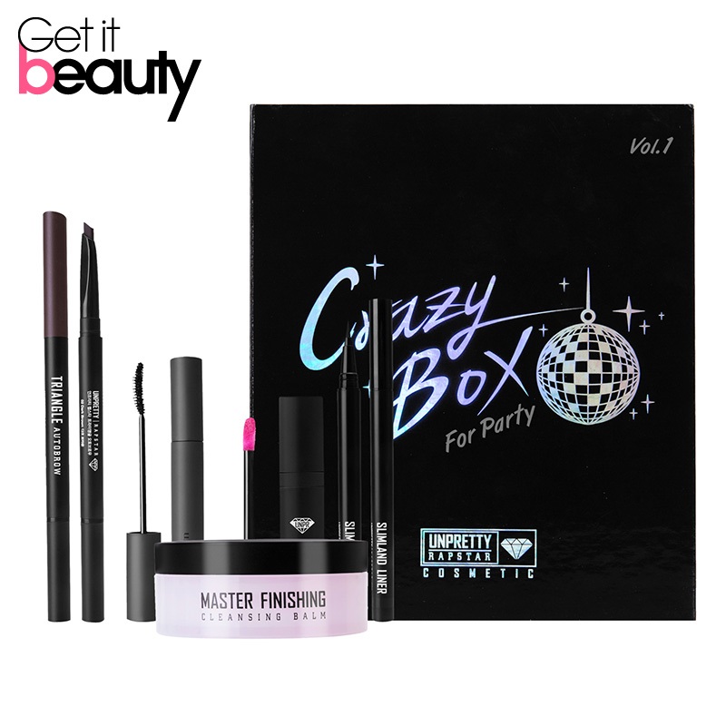 UNPRETTY RAPSTAR CRAZY BOX彩妆套盒 眼线睫毛膏眉笔唇油