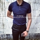 Áo sơ mi nam mùa hè mỏng cho người Anh Áo sơ mi tay ngắn của Anh áo sơ mi polo Polo