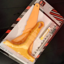 Car film tools utility knife high temperature scraper film mid-scraper glass scraper film five-piece set