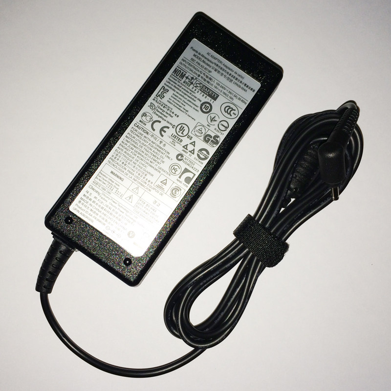 Original Samsung 19V 3 16A Ultrabook power adapter charger CPA09-004A fine mouth