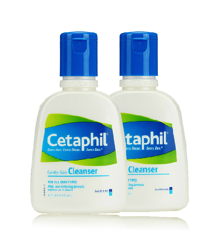NALA Cetaphil/丝塔芙 舒特肤温和洗面奶/洁面乳118ml 2支