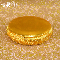 Boxing Buddhist utensils exquisite repairmanza plate seamless exquisite and smooth repairmanza chassis diameter 9cm manza