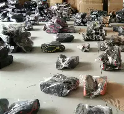 Pick up the leak foreign trade original single miscellaneous new men's and women's outdoor hiking shoes men's leather non-slip anti-collision hiking shoes sports shoes