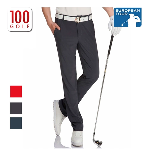 ET European Tour Tour Clothing Speed ​​Speed ​​Srum Slim's Spring и летние брюки для гольфа