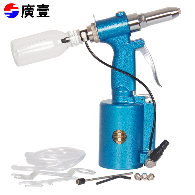 Wide one pull nail gun wide pneumatic pumping core nail hydraulic pull riveting gun Self-suction Rivet Gun 2 4-4 8mm