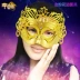 Hàng ngàn Squares Halloween Gold Powder Mặt nạ ren Đàn ông và Phụ nữ Thanh trưởng thành Mặt nạ Trang điểm Đảng Cung cấp vương miện - Sản phẩm Đảng / Magic / Hiệu suất