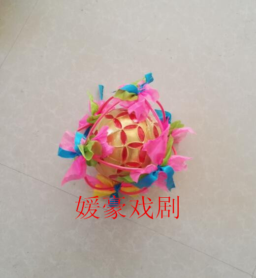 Lion dance ball hydrangea dragon dance lion dance props lead lion ball children to play lion club fire lion special handicrafts