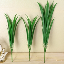 New single Cymbidium leaf simulation leaf Phalaenopsis false leaf long green leaf flower arrangement with leaf orchid flower grass long branch flag leaf