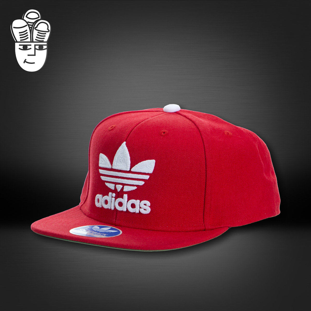 Adidas Originals Thrasher Chain Snapback 三叶草男子平沿帽