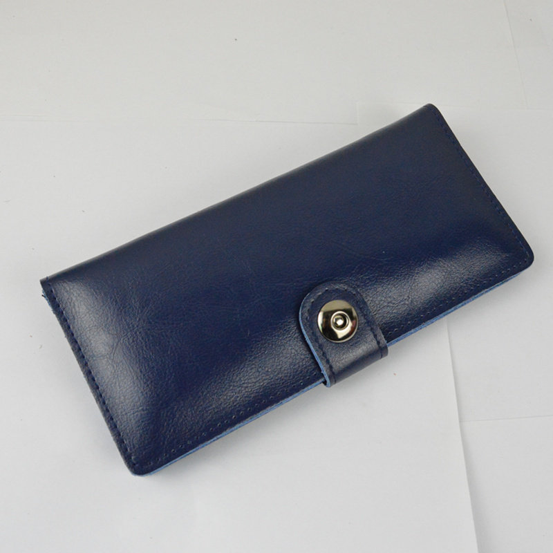 Special new leather long wallet cowhide wallet casual fashion card bag women's bag clutch bag