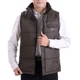 Áo vest nam trung niên cotton dày vest ấm áp Áo vest nam trung niên cotton thu đông bố áo khoác giả vest nam hàn quốc Áo vest cotton
