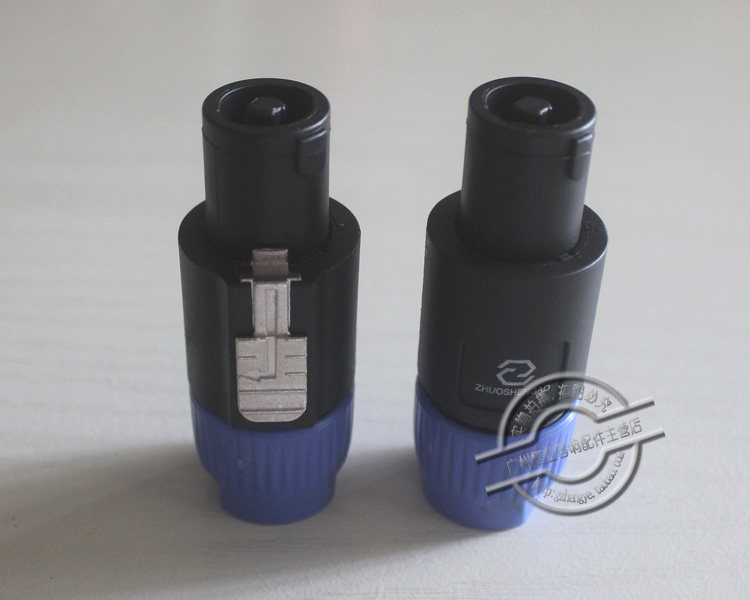 NL4FC ring professional sound box sound plug sound connecting thread Carroncamnon head 4-core Ohm head