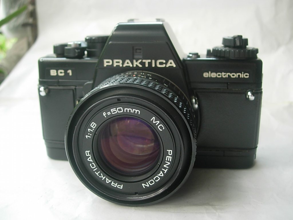 Very new German Parknshop BC1 SLR camera with 50mmf1 8 lens