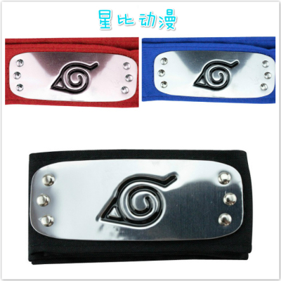 taobao agent Naruto Muye's forehead young Naruto Sasuke Sakura Blue Black Black Black Black Protection