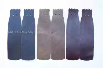 (MAD MAX) spot WHITES BOOTS HORWEEN leather made fake shoe tongue shovel