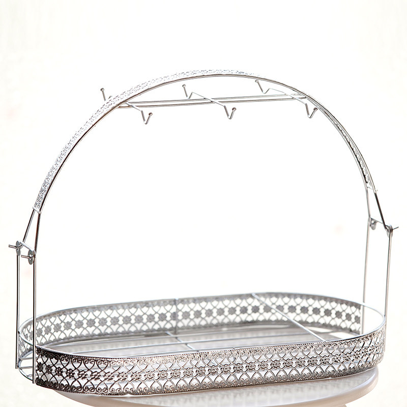 Yingchenda European style 21-head coffee cup holder creative ceramic coffee cup holder