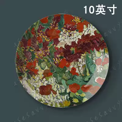 10-inch Louis tarte oil painting decoration plate porch background Wall Wall Wall plate American country ceramic plate
