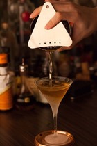 Bar Jucai Imported Wine Triangular Filter Ice Filter Ice Separator Filter Strainer