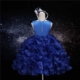 Thiếu nhi váy bé gái công chúa váy pettiskirt mùa hè chủ nhà hoa cô gái váy cưới mô hình sàn catwalk khoe trang phục