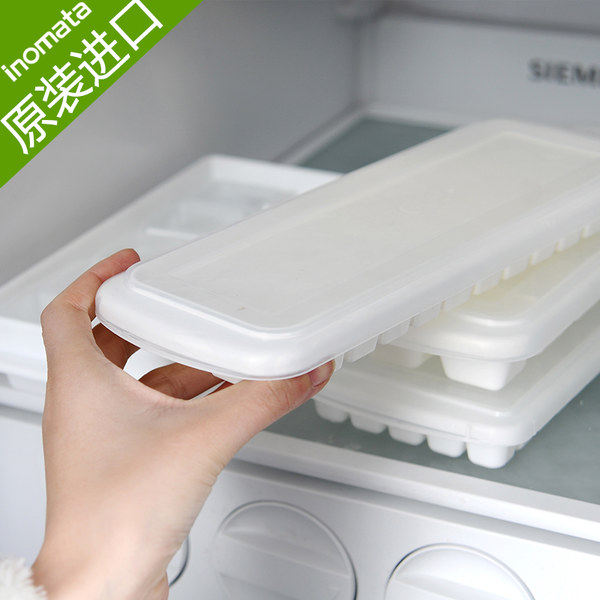 inomata Creative Ice - Making ice sheet ice - making cube ice - hockey mold ice hockey mould with lid