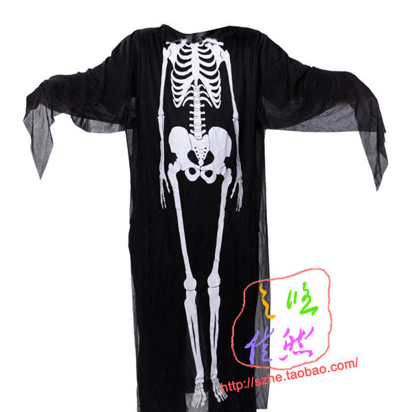 Adult Ghostbusters dressed up for Halloween costumes Costume Makeup Balls and Skull Terror Whole People Clothes Children