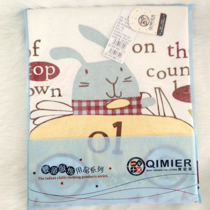 Its close children special cabinet Winter new baby waterproof anti-urine mat woolen cloth press gel cartoon urine cushion QM7395