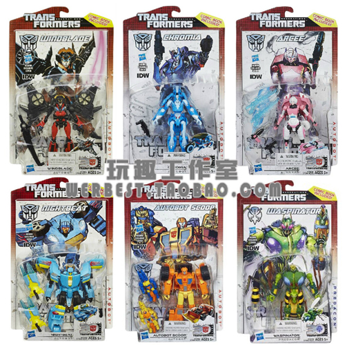 Transformers Classic 4 0 IDW mini King Kong tank general Wind blade Night Patrol Starscream fall out