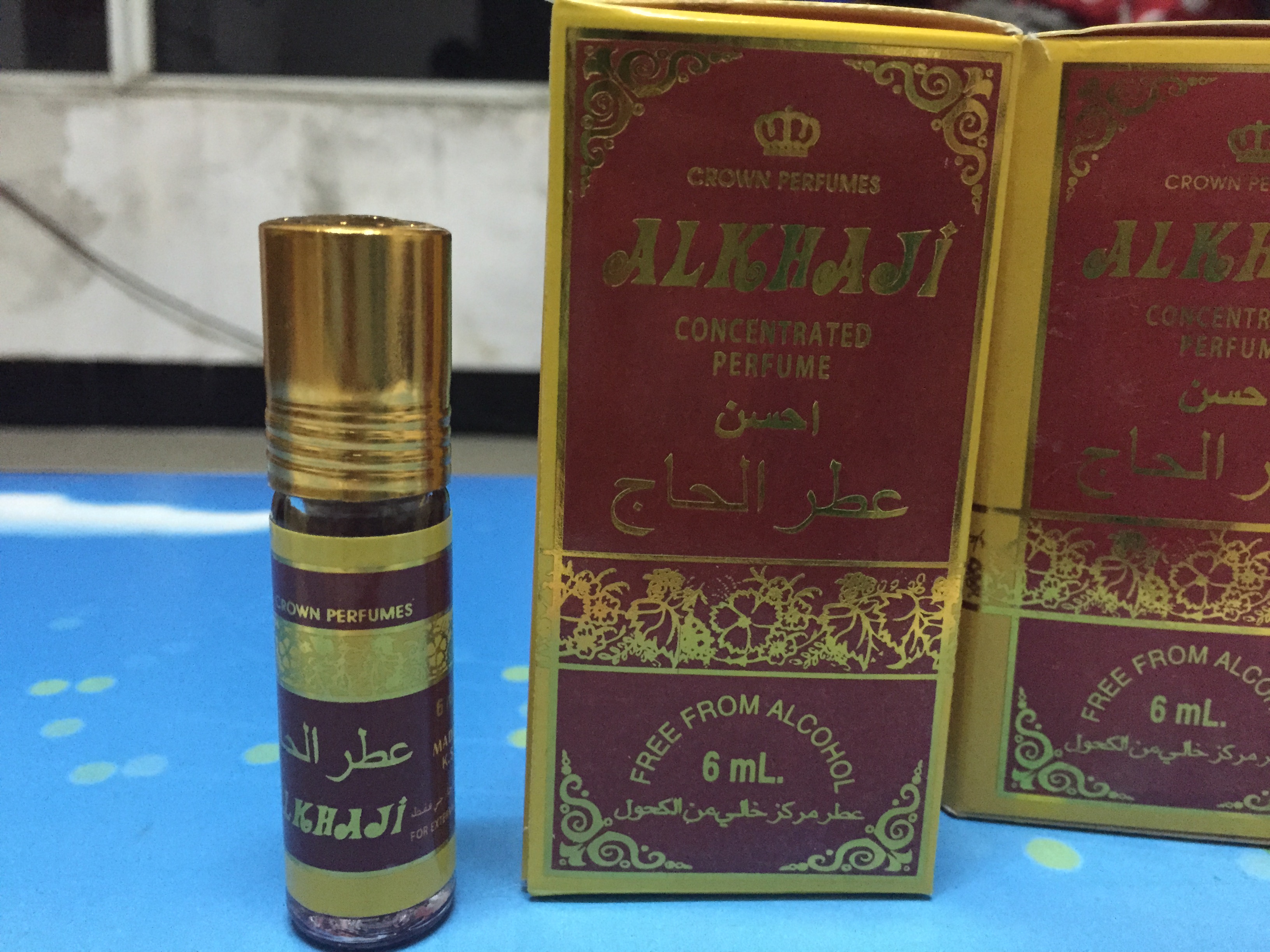 Original Arab imported AL-REHAB brand Men and Women essential oil perfume 5 bottles ALKHAJI