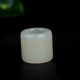 Một chiếc nhẫn ngọc bích tự nhiên cho nam giới và phụ nữ không khí thời trang ngón tay cái ngón tay cái đuôi kích thước ngọc ngón tay nhẫn bạc nam Nhẫn