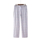 Quần pyjama nữ quần cotton giản dị nhà mùa hè mỏng eo cao thẳng đàn hồi eo XL gạc hoang dã trung niên quần jogger nam Quần tây