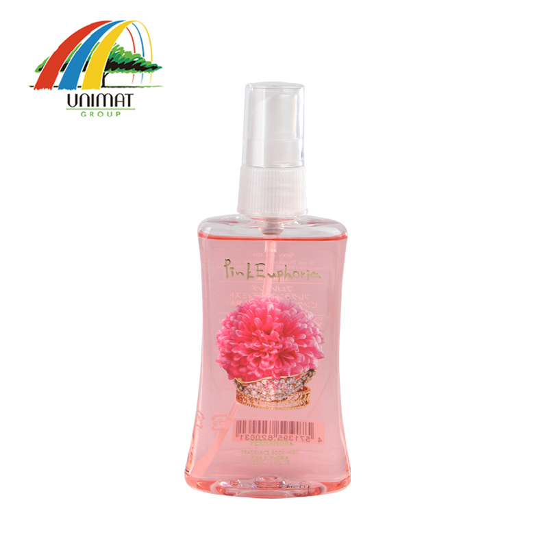 日本发 Fernanda 身体喷雾香氛粉色装 100ml 香水 化妆水