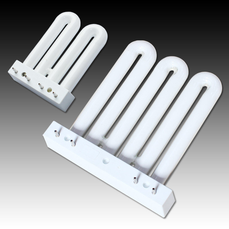 Table lamp tube 2U9W11W13W Siping 4 pin 26W36W45W row Tube kitchen bathroom embedded ceiling lamp tube