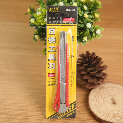 NISCO art knife RG-331 tool knife small knife hand knife paper cutting knife can be locked wholesale