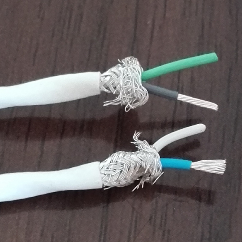 美国进口镀银线信号线2芯外径2X0.2平方航空线基超好厚银24AWG