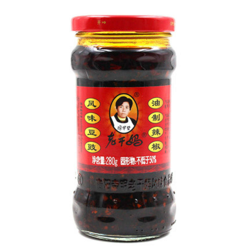 【天猫超市】陶华碧老干妈 风味豆豉油制辣椒 280g/瓶 拌面辣酱