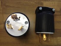 American COOPER Cooper L5-30 industrial three-pin plug 30A-125V original