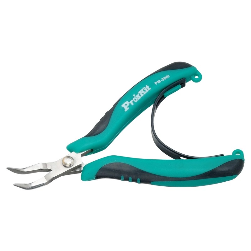 Taiwan Treasure PM-396I stainless steel Toothless Bend Mouth Pliers 5 Inch Electronic Pliers Bend pliers No toothless pliers-Taobao