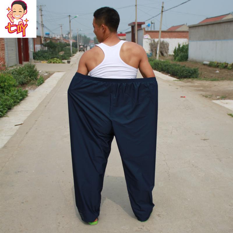 Rain Pants Waterproof Pants for Men, Motorcycle, Adult, Outdoor, Double-Layer, Extra Large, Rainproof Pants, Large Size, Fishing, Construction Site