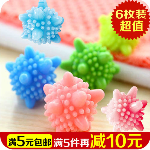 Korea large plus silicone laundry ball magic decontamination anti-winding washing machine ball Japanese artifact washing protection ball
