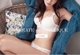 NAGIRL Châu Âu và Châu Mỹ thuần trắng ren gợi cảm sâu V tập hợp trên áo ngực mỏng đặt quần lót đồ lót ABC cup - Bộ đồ lót áo lót đẹp Bộ đồ lót